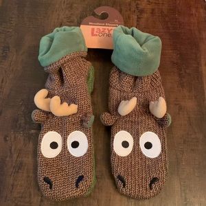 Moose Slippers